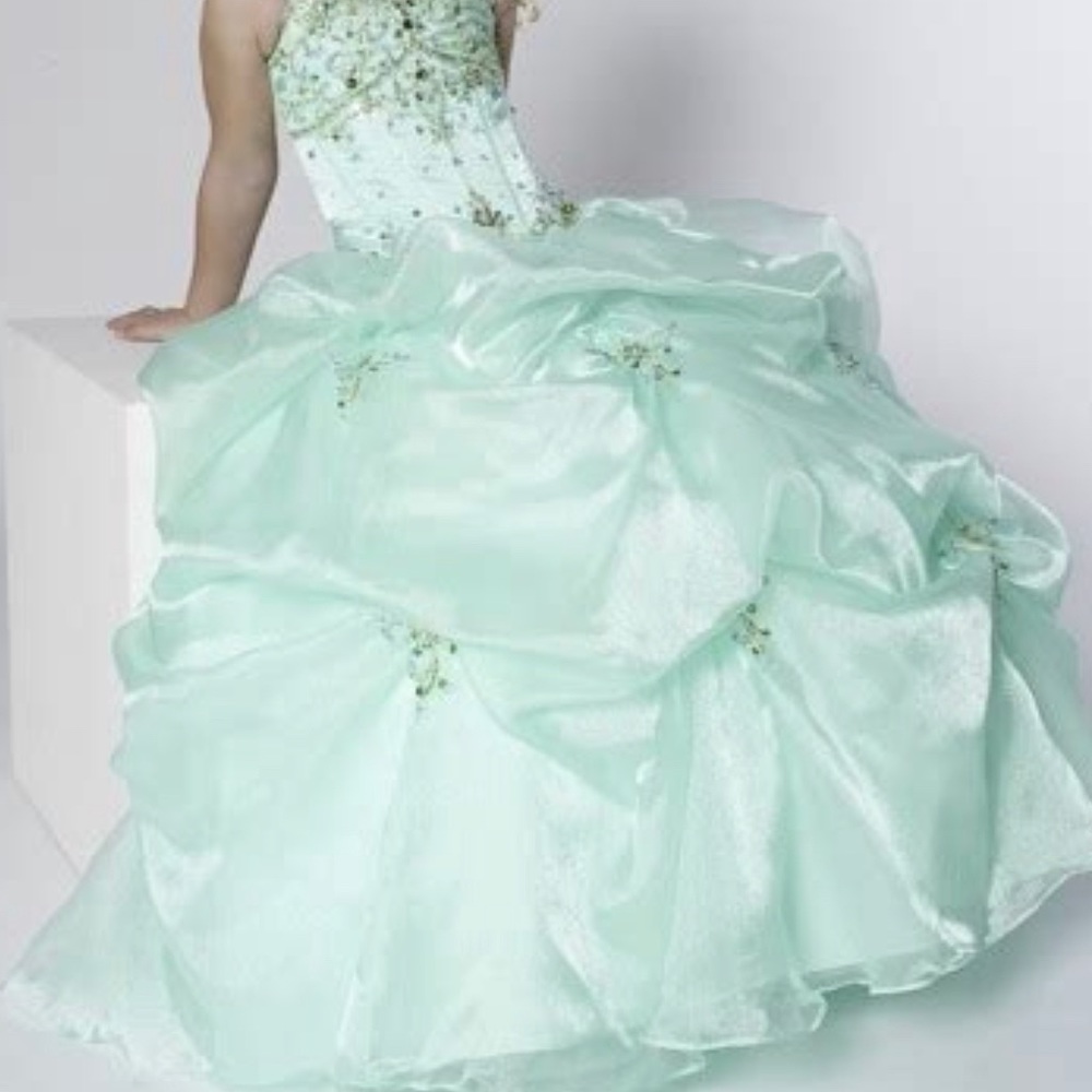 Girls Organza Pageant Dress